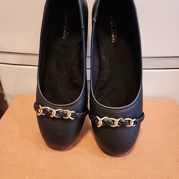 Alexis Bendel Sz 9 black flats - Picture 3 of 5
